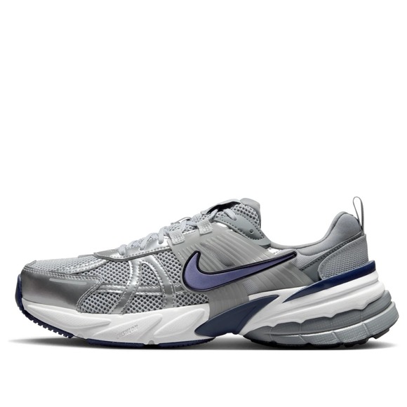Nike V2K Run Mens Size 13 Wolf Grey Midnight Navy Running Shoes HJ4497-002 NEW main image 2